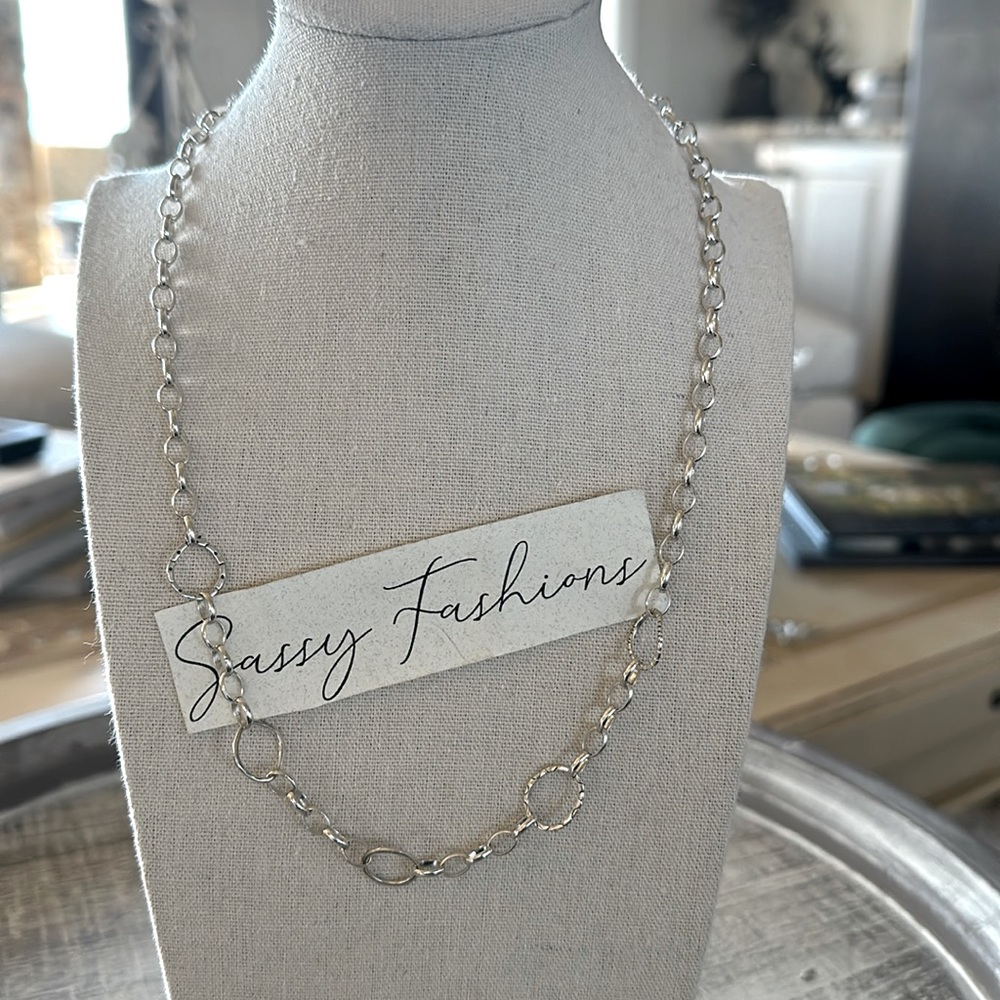 Silpada Linked Charm Necklace Brand New